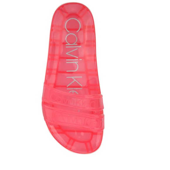 Tobi Logo-Embossed Platform Sandal by CALVIN KLEIN - Picture 8 of 11